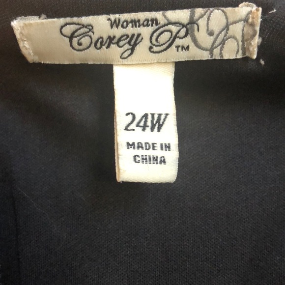 Black Dot Fit and Flare Dress - Picture 3 of 3